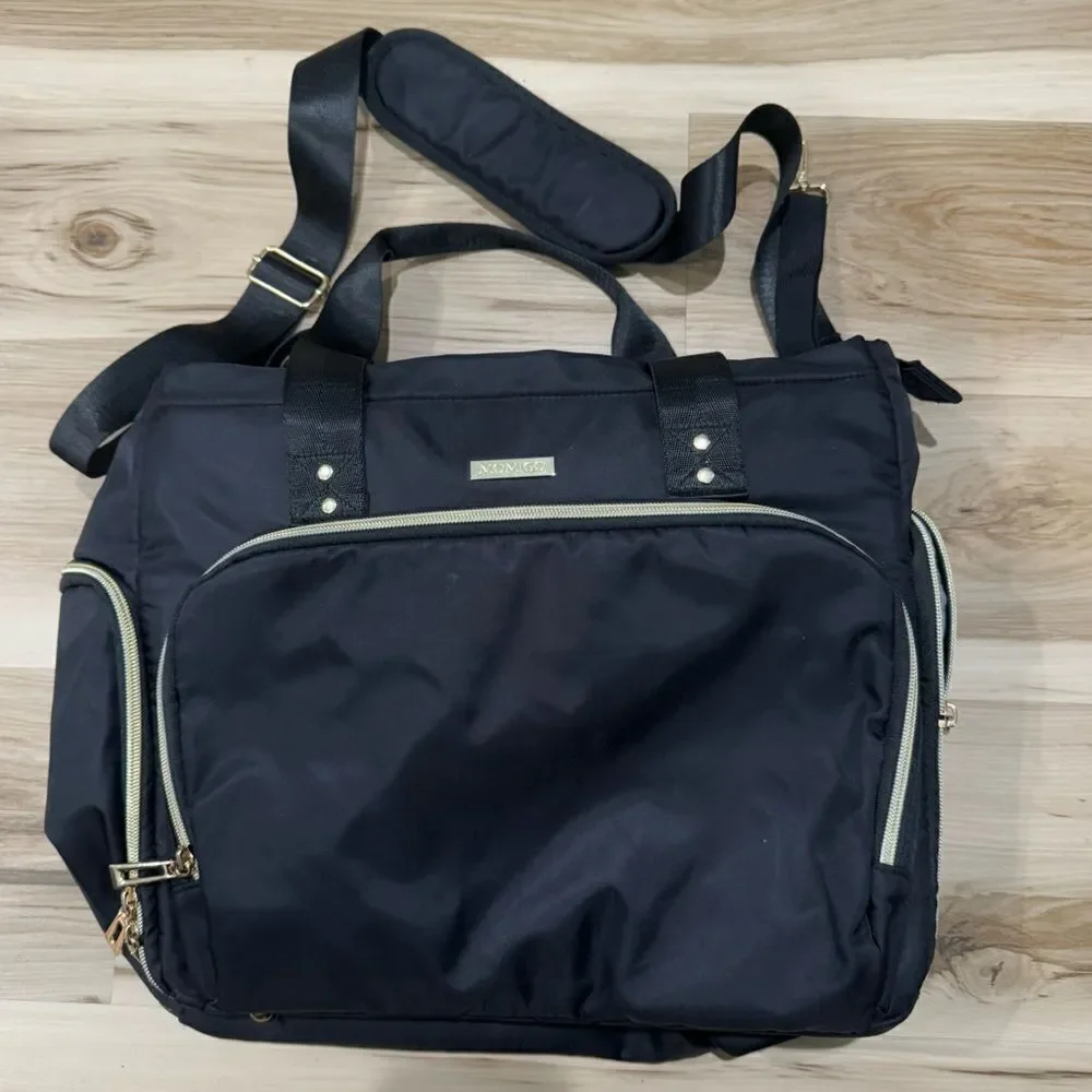 Momigo Diaper Tote Bag Black Unisex